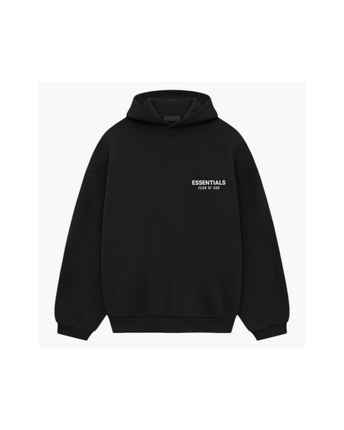 Fear of God Essentials Hoodie Black FW24