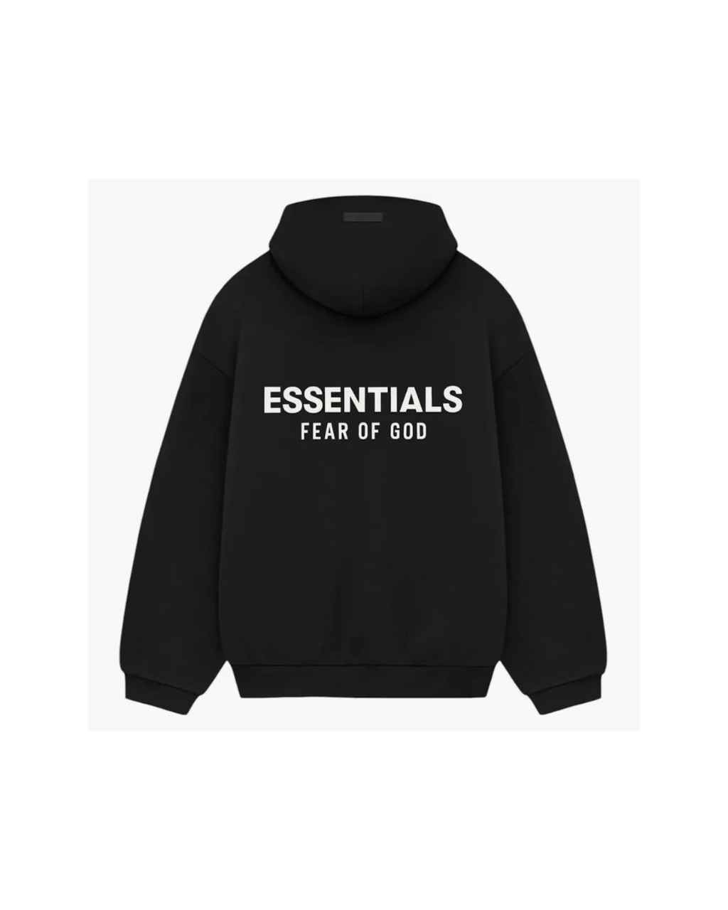 Fear of God Essentials Hoodie Black FW24