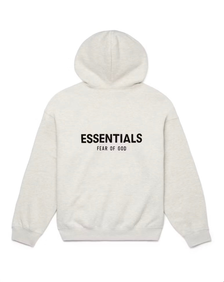Fear of God Essentials Hoodie Light Oatmeal - VAULTIC